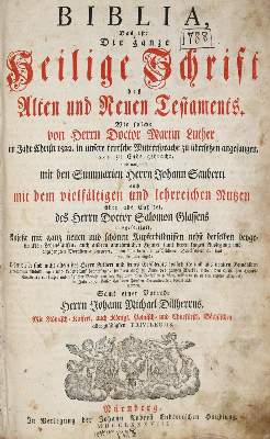 Bild Nr.1: 137-42 Biblia germanica.: (Bibeln)