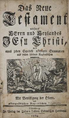 Bild Nr.1: 137-43 Biblia germanica.: (Bibeln)