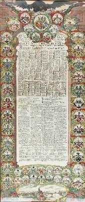 Bild Nr.1: 137-433 Wappen-Calender, auf das Jahr 1747.: (Kalender)