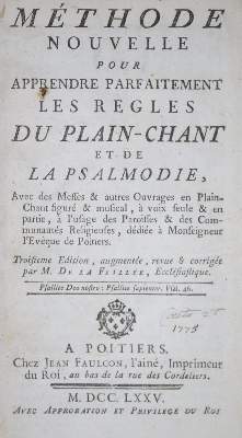Bild Nr.1: 137-497 Feillee,(F.)de la.: (Musik)
