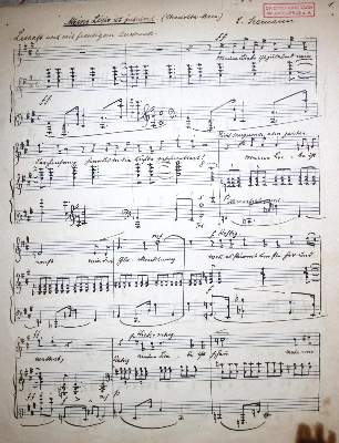 Bild Nr.1: 137-498 Sammlung: (Musik, Handschriften)