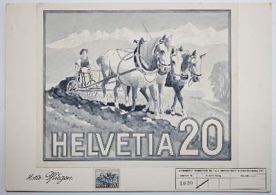 Bild Nr.1: 137-515 Briefmarkenentwurf.: (Philatelie)
