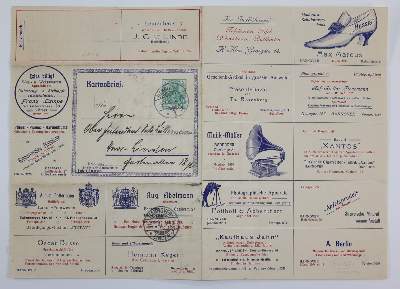 Bild Nr.2: 137-518 Patent- und Kartenbrief.: (Philatelie)
