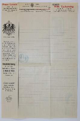 Bild Nr.4: 137-518 Patent- und Kartenbrief.: (Philatelie)