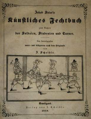 Bild Nr.1: 137-554 Sutor,J.: (Sport, Fechten)
