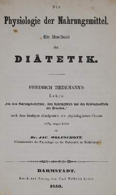 Bild Nr.1: 137-580 Tiedemann,F.: (Küche und Haushalt, Diätetik)
