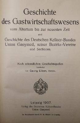 Bild Nr.1: 137-584 Gastronomie.: (Küche und Haushalt, Gaststätten-Hotellerie)