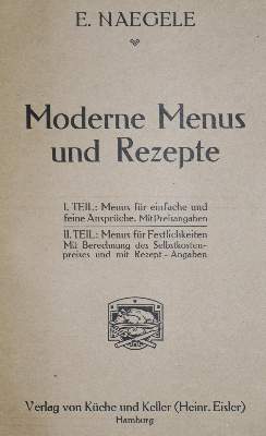 Bild Nr.3: 137-585 Malortie,E.v.: (Küche und Haushalt, Gaststätten-Hotellerie)
