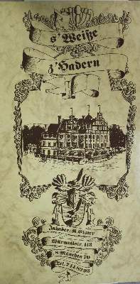 Bild Nr.2: 137-587 Speisekarten.: (Küche und Haushalt, Gaststätten-Hotellerie)