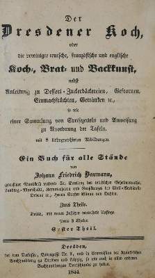 Bild Nr.1: 137-618 Baumann,J.F.: (Küche und Haushalt, Kochbücher, Dresden)