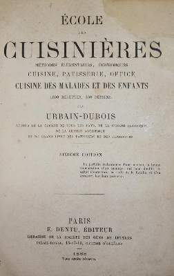 Bild Nr.1: 137-620 Dubois,U.: (Küche und Haushalt, Kochbücher)