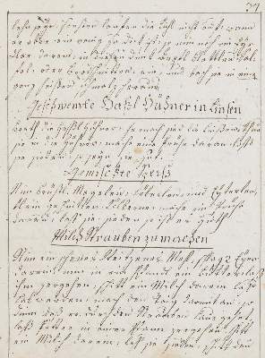 Bild Nr.2: 137-628 Kochbuch: (Küche und Haushalt, Kochbücher, Handschrift)