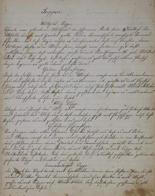 Bild Nr.1: 137-629 Sammlung: (Küche und Haushalt, Kochbücher, Handschriften)