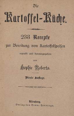 Bild Nr.1: 137-634 Kümicher,C.: (Küche und Haushalt, Kochbücher, Kartoffelküche)