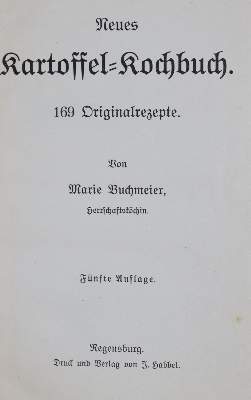 Bild Nr.2: 137-634 Kümicher,C.: (Küche und Haushalt, Kochbücher, Kartoffelküche)
