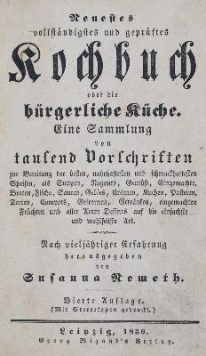 Bild Nr.1: 137-645 Nemeth,S.: (Küche und Haushalt, Kochbücher)