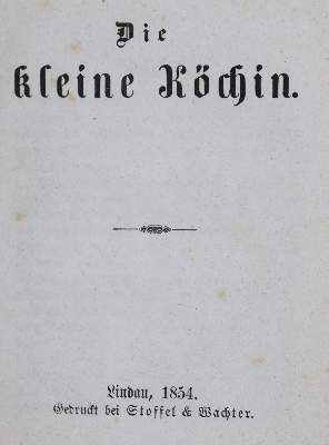 Bild Nr.4: 137-650 Puppenkochbücher.: (Küche und Haushalt, Kochbücher)