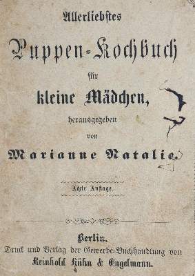 Bild Nr.5: 137-650 Puppenkochbücher.: (Küche und Haushalt, Kochbücher)