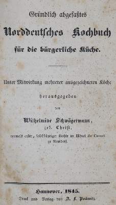 Bild Nr.1: 137-672 Schwägermann,W.: (Küche und Haushalt, Kochbücher)