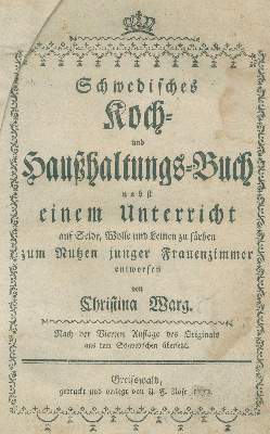 Bild Nr.1: 137-675 Warg,C.: (Küche und Haushalt, Kochbücher)