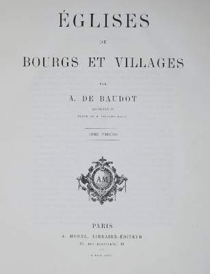 Bild Nr.1: 137-704 Baudot,A.de.: (Architektur, Kirchenbau)