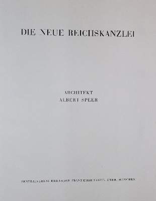 Bild Nr.1: 137-710 Speer,A.: (Architektur)