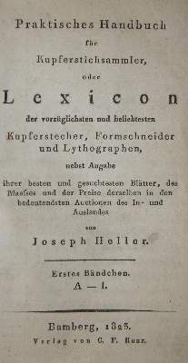 Bild Nr.1: 137-730 Heller,J.: (Kunstwissenschaft)