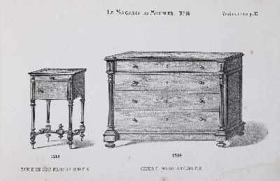 Bild Nr.2: 137-747 Quetin,V.: (Möbel)