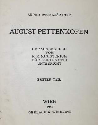 Bild Nr.2: 137-755 Weixlgärtner,A.: (Pettenkofen)