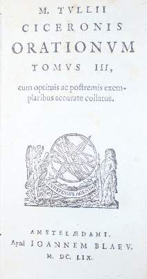 Bild Nr.1: 137-81 Cicero,M.T.: (Alte Drucke, Handschriften und Theologie)