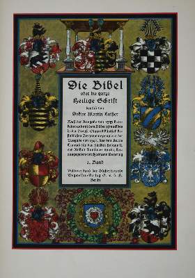 Bild Nr.2: 137-817 Bibel, Die.: (Faksimile)