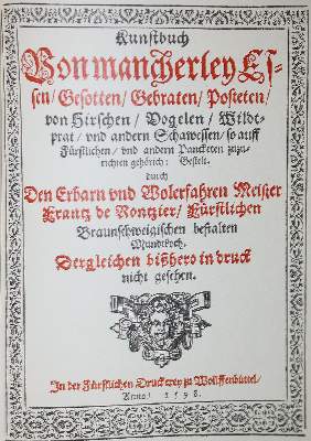 Bild Nr.1: 137-825 Kochbücher.: (Faksimile)