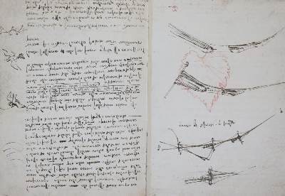 Bild Nr.3: 137-828 Leonardo da Vinci.: (Faksimile)