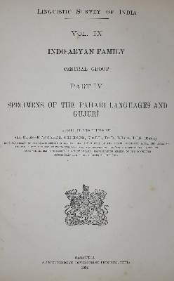 Bild Nr.1: 137-848 Grierson,G.A.: (Lexika - Wörterbücher - Sprachwissenschaften, Indien)