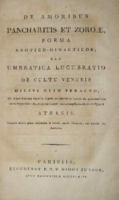 Bild Nr.1: 137-892 (Petit-Radel,P.).: (Erotika - Galantes)