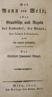 Bild Nr.1: 137-905 Wenzel,G.I.: (Kultur- und Sittengeschichte)