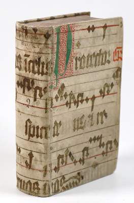 Bild Nr.1: 137-96 Pergamenteinband: (Einband)
