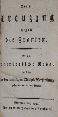 Bild Nr.1: 137-981 (Clauer,K.G.D.v.).: (Literatur und illustrierte Bücher bis 19.Jahrhundert)