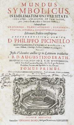 Bild Nr.2: 137-99 Picinelli,P.: (Emblemata)