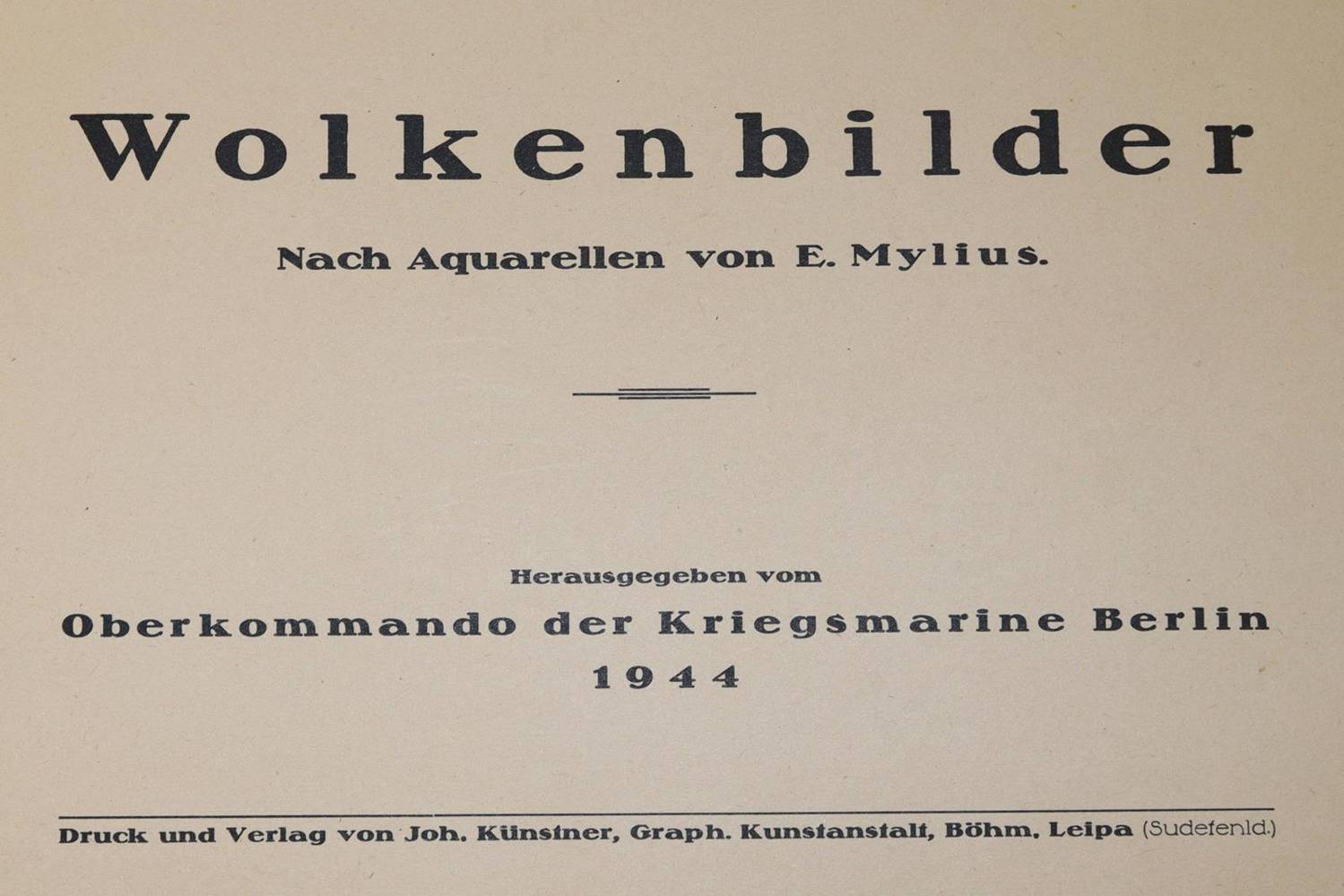 Große Abbildung Nr.1: 138-1005 Mylius,E.: (Kunstwissenschaft)