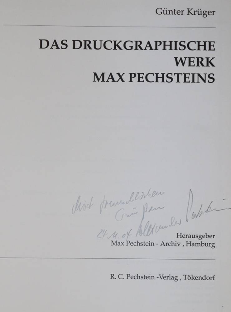 Große Abbildung Nr.1: 138-1007 Krüger,G.: (Pechstein)