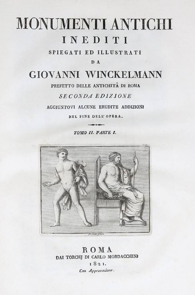 Große Abbildung Nr.5: 138-1028 Winckelmann,J.J.: (Kunstwissenschaft)