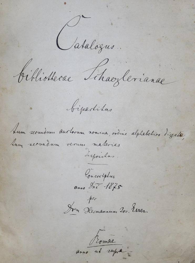 Große Abbildung Nr.2: 138-1031 Esser,H.J.: (Bibliothek, Schaezler)