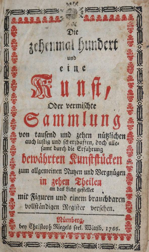 Große Abbildung Nr.1: 138-104 (Crailsheim,A.E.F.v.).: (Alte Drucke, Handschriften und Theologie)