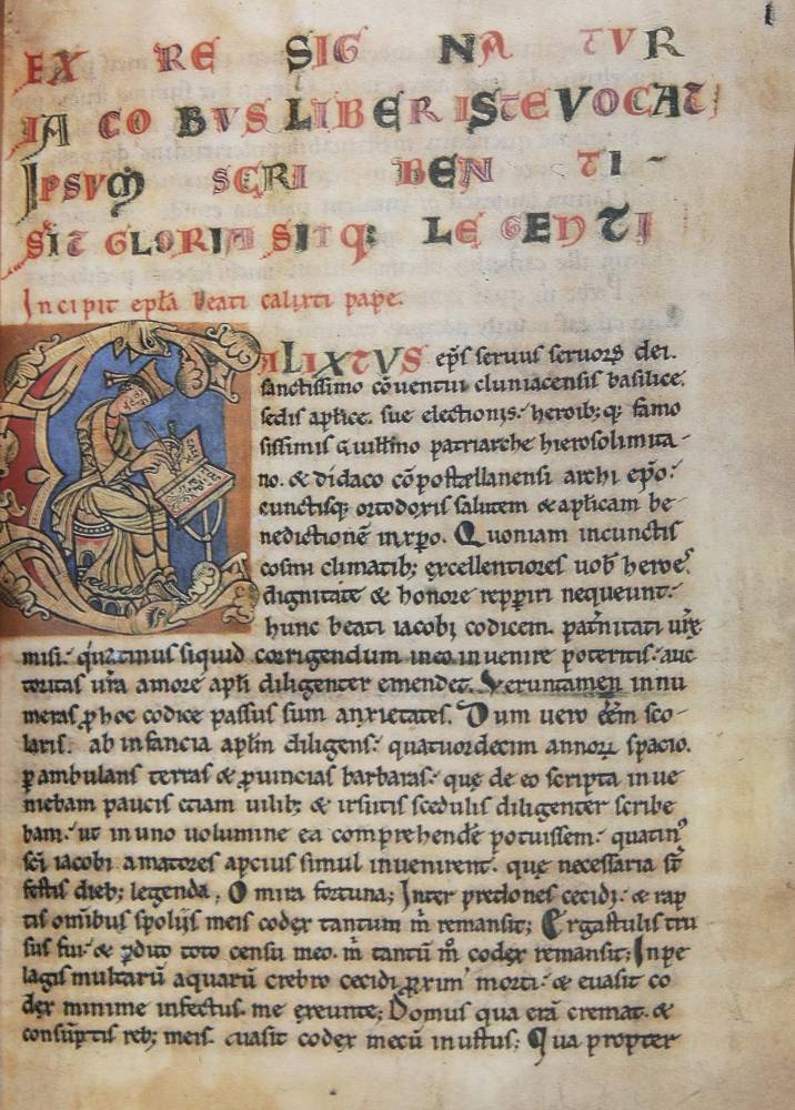 Große Abbildung Nr.1: 138-1065 Codex Calixtinus: (Faksimile)