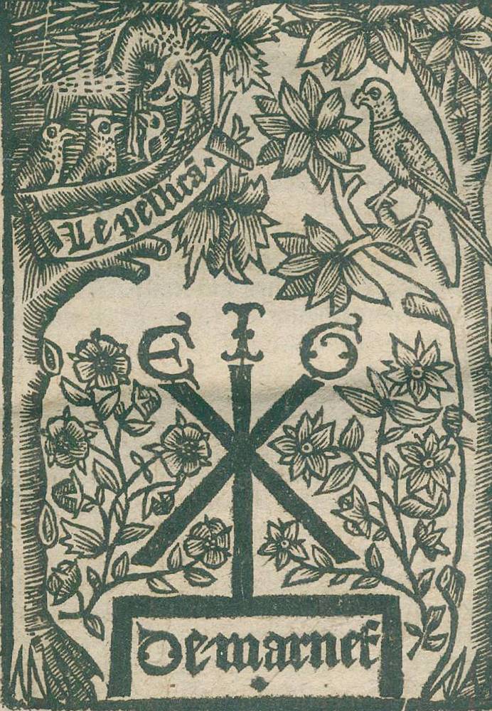 Große Abbildung Nr.1: 138-107 Datus,A.: (Alte Drucke, Handschriften und Theologie)