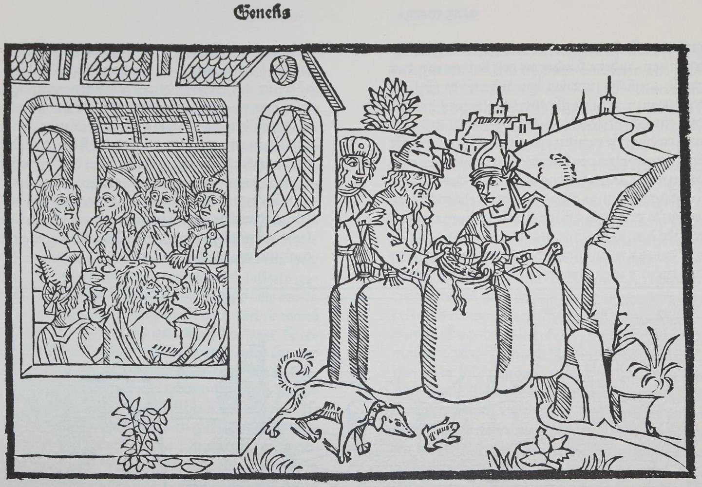 Große Abbildung Nr.1: 138-1085 Keulse Bijbel, De.: (Faksimile)