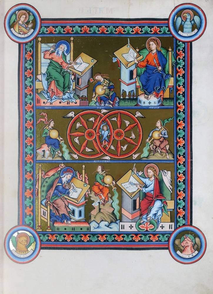 Große Abbildung Nr.3: 138-1093 Mainzer Evangeliar, Das.: (Faksimile)