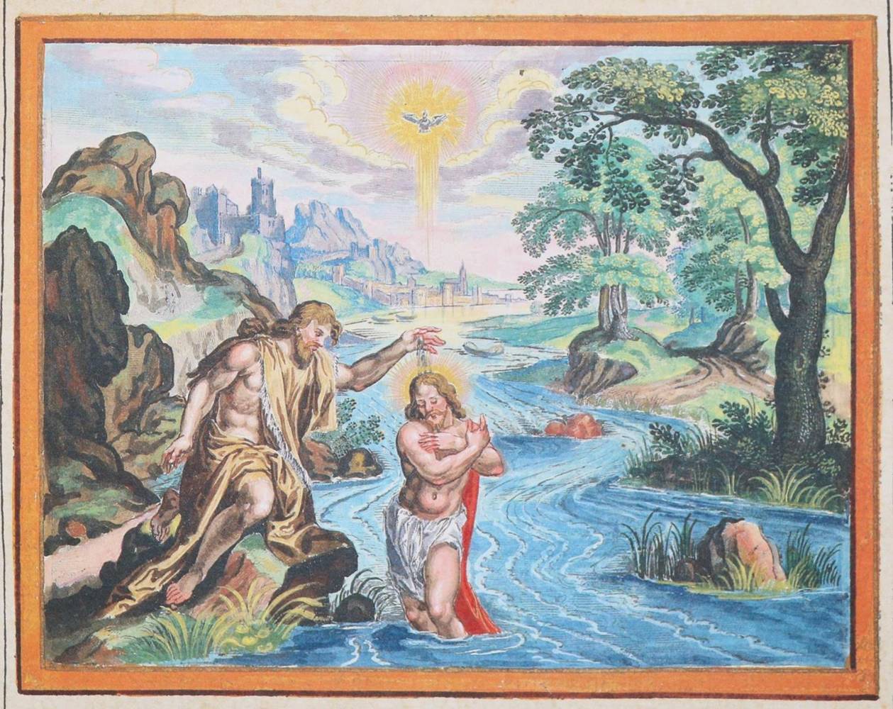 Große Abbildung Nr.1: 138-1098 Merian-Bibel.: (Faksimile)