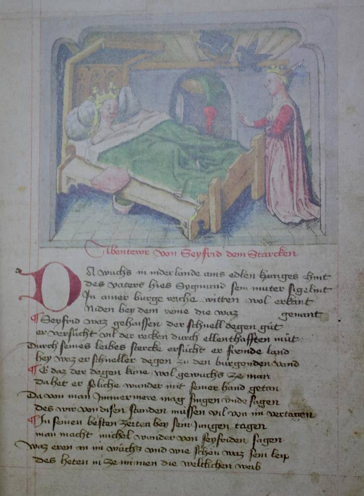 Große Abbildung Nr.1: 138-1100 Nibelungenlied,Das.: (Faksimile)